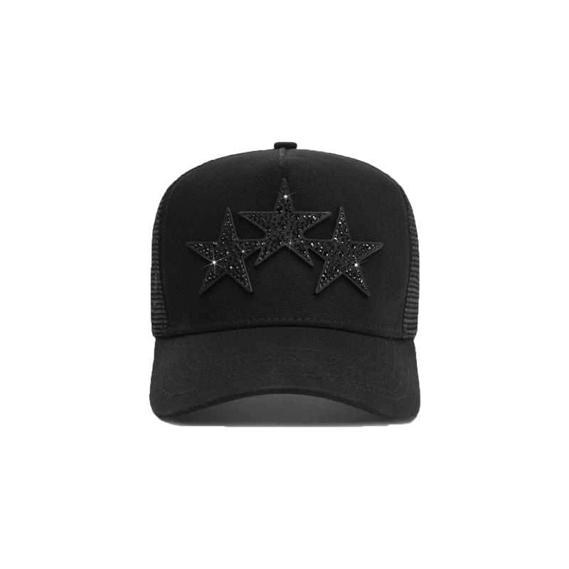 CASADEPT-AMIRI CRYSTAL 3 STAR TRUCKER HAT