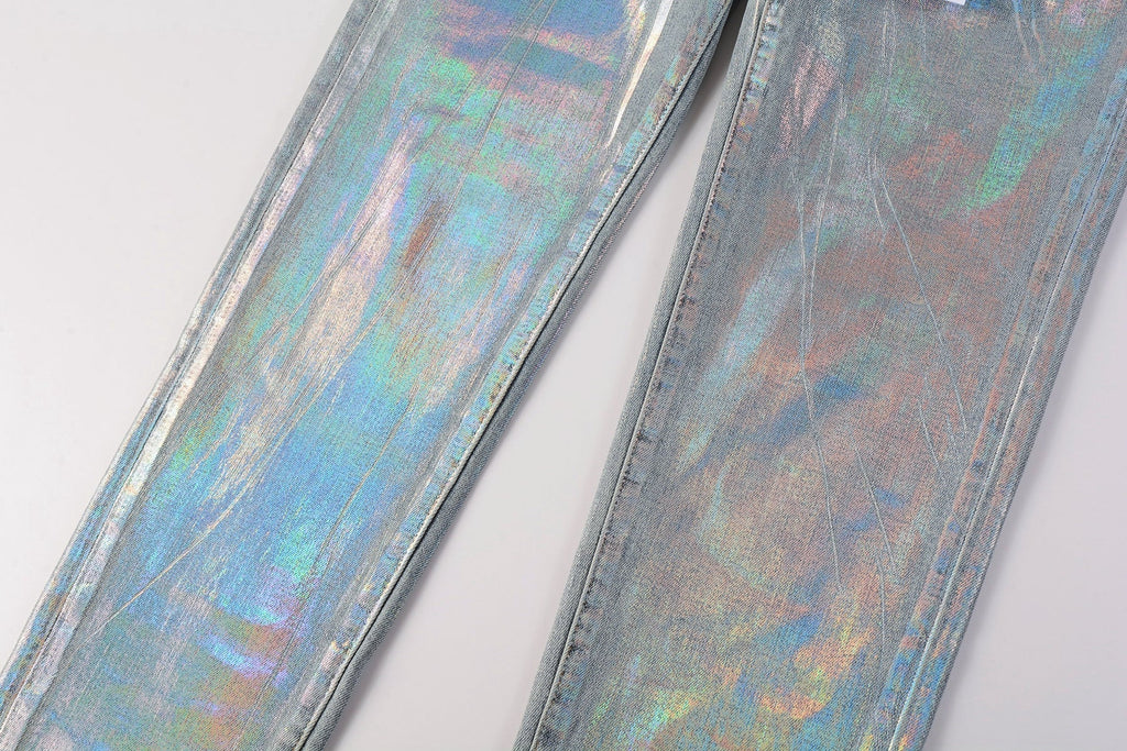 Men's Purple Jeans 9005