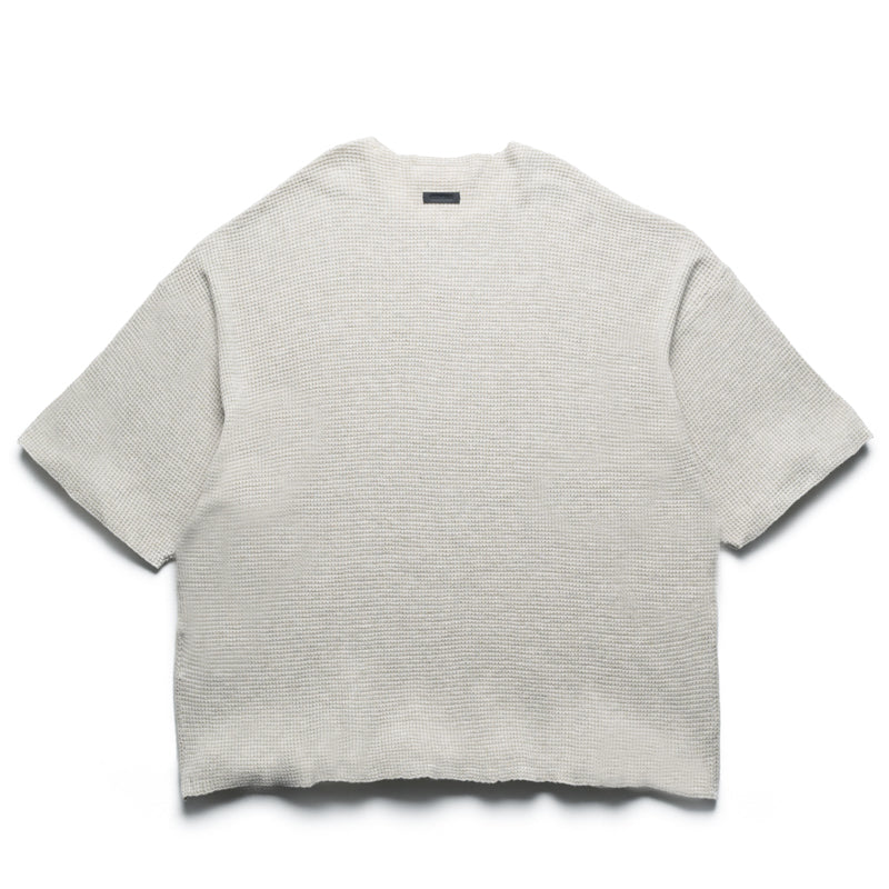 Fear Of God Essentials Waffle Tee - Heather Stone