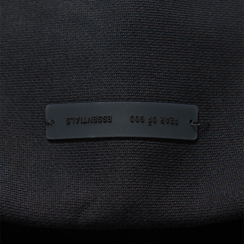 Kids Fear Of God Essentials Classic Hoodie - Vintage Black