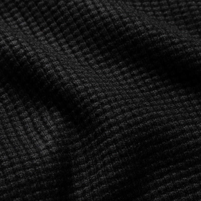 Women's Fear Of God Essentials Heavy Waffle 90's Hoodie - Vintage Black