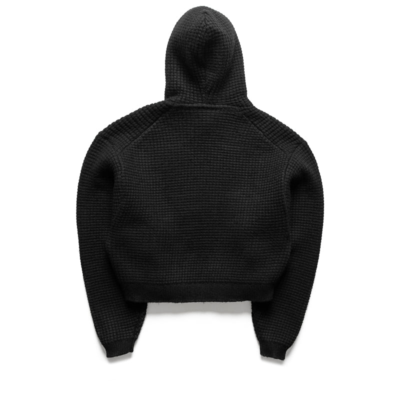 Women's Fear Of God Essentials Heavy Waffle 90's Hoodie - Vintage Black