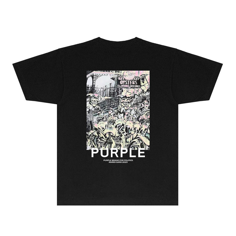 New Purple Short-Sleeve T-Shirt